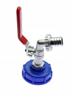 AFF 4120 Kohout výpustný 1/2" s redukcí na IBC nádrž