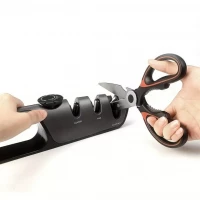 Pronett XJ5347 Brúsok na nože 3 v 1 čierny