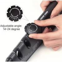 Pronett XJ5347 Brúsok na nože 3 v 1 čierny