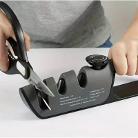 Pronett XJ5347 Brúsok na nože 3 v 1 čierny