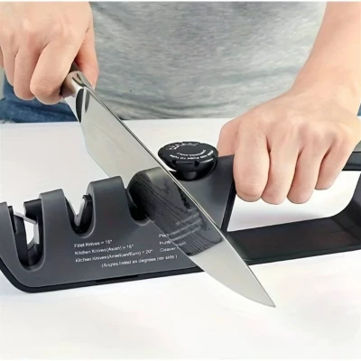 Pronett XJ5347 Brúsok na nože 3 v 1 čierny