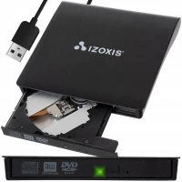 Izoxis 24351 Externí vypalovačka CD-R/DVD-ROM/RW