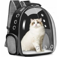 Nuxie 2791 Přepravní batoh pro psy a kočky černý