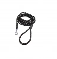 Pronett Vodítko pre psov okrúhle 100/0,1 cm čierne