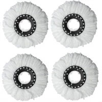 AFF Náhradní hlavice k rotačnímu mopu z mikrovlákna 95 mm, 4 ks