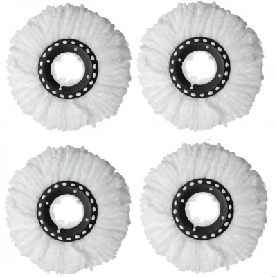AFF Náhradní hlavice k rotačnímu mopu z mikrovlákna 95 mm, 4 ks