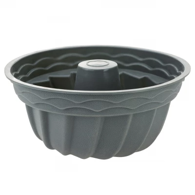 Vergionic 7724 Silikonová forma na bábovku 23 x 10 cm šedá