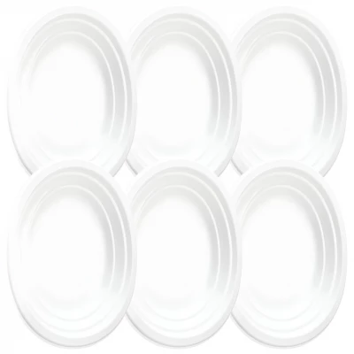 Vergionic 8053 Talíř oválný, plast, 14,5 x 21,5 cm 6 ks