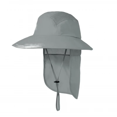 Pronett XJ5375 Rybářský klobouk s chráničem na krk, zelená