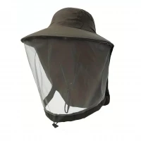 Pronett XJ5374 Rybářský klobouk s moskytiérou, tmavě modrá