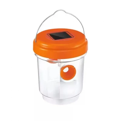 Pronett XJ5366 Solární lapač hmyzu, 12 cm, oranžová
