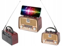 Verk 27269 Přenosné Bluetooth Retro rádio