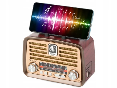 Verk 27269 Přenosné Bluetooth Retro rádio