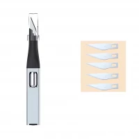 Pronett XJ5441 Modelářský nůž s náhradními čepelemi červený