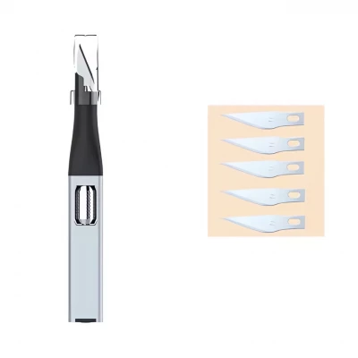 Pronett XJ5441 Modelářský nůž s náhradními čepelemi červený