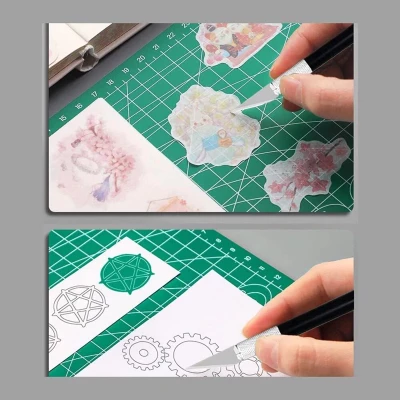 Pronett XJ5441 Modelářský nůž s náhradními čepelemi červený