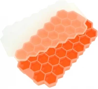 Foxter 2302 Silikonová forma na kostky ledu 2 ks čirá