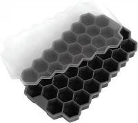 Foxter 2302 Silikonová forma na kostky ledu 2 ks čirá