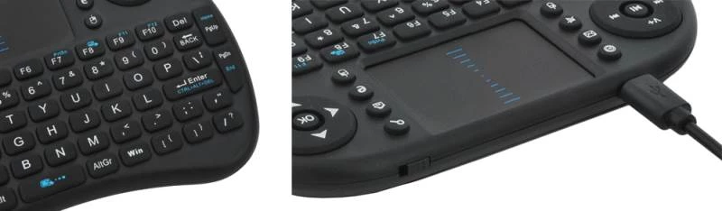 ISO 3873 Mini bezdrátová klávesnice