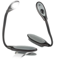 Verk 01682 Praktická LED lampička s klipem černomodrá