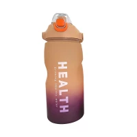 Foxter 2572 Fľaša na vodu s denným pitným režimom 1500 ml fialovohnedá