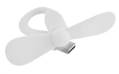 ISO USB větráček bílý