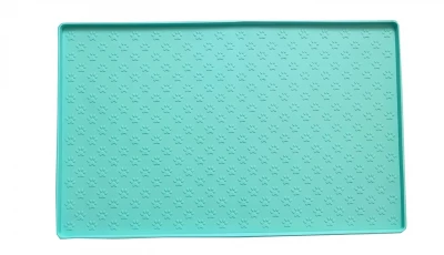Nuxie Podložka pod psí misku protiskluzová 49 x 31 cm zelená