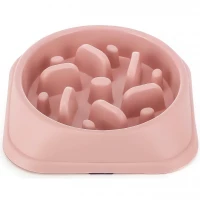 Nuxie 2349 Plastová miska pro psa proti hltání 800 ml zelená