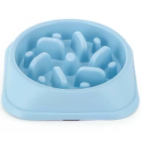 Nuxie 2349 Plastová miska pro psa proti hltání 800 ml zelená