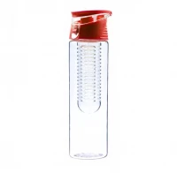 Foxter 0914 Láhev na vodu se sítem 800 ml modrá