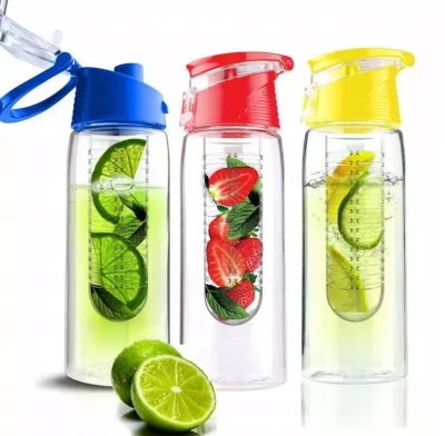 Foxter 0914 Láhev na vodu se sítem 800 ml modrá