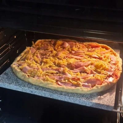 Ruhhy 24264 Kámen na pizzu + lopatka 