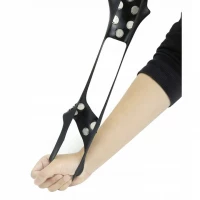 Trizand 24733 Nesmeky vel. 36 - 40, černostříbrná