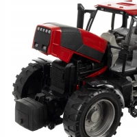 Kruzzel 24711 Traktor s prívesom 50 cm, červený