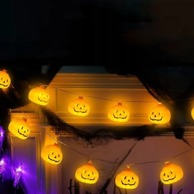 Verk 26151 Závěsná LED světýlka na Halloween, 10 LED, 200 cm