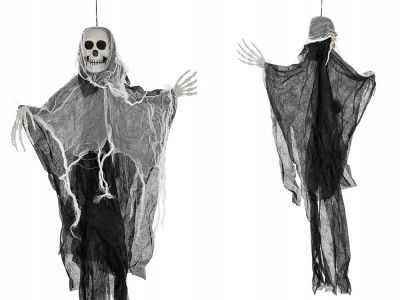 Verk 26139 Závěsná dekorace smrtka 80 cm, Halloween