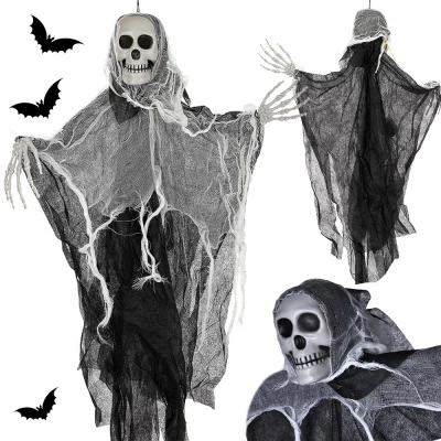 Verk 26139 Závěsná dekorace smrtka 80 cm, Halloween
