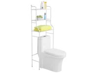 Verk 27351 Úložný regál se 3 policemi nad WC, bílý