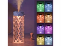 Verk 24543 Multifunkčný zvlhčovač vzduchu, krištáľová lampa, 1000 ml