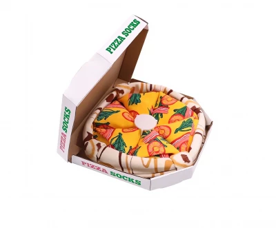 Foxter 2802 Sada 4 párov ponožiek - pizza veľ. 38-43, mix