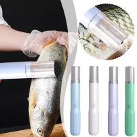 Verk 07286 Elektrický odstraňovač rybích šupín modrý