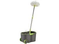 Verk 27077 Rotačný mop 360 turbo + vedro šedý
