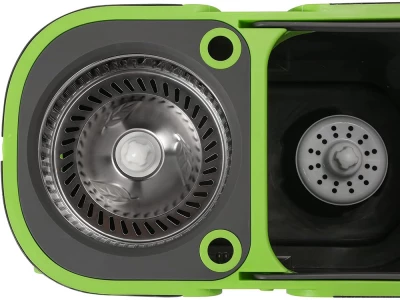 Verk 27077 Rotačný mop 360 turbo + vedro šedý