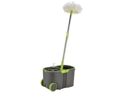 Verk 27077 Rotačný mop 360 turbo + vedro šedý