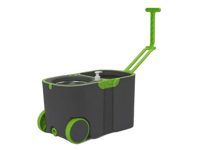 Verk 27077 Rotačný mop 360 turbo + vedro šedý