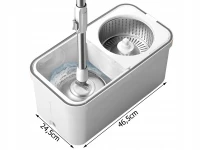 Verk 27079 Rotační mop 360 turbo + kbelík bílý