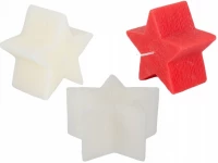 Verk 26233 Vánoční dekorace - vonná svíčka hvězda bílá