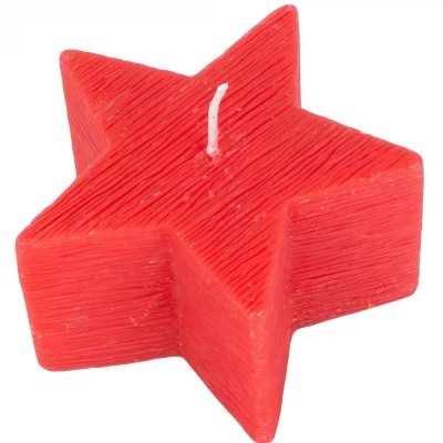 Verk 26233 Vánoční dekorace - vonná svíčka hvězda bílá