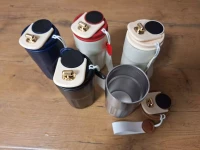 AFF 4211 Termohrnek LCD Coffee 450 ml, bílá