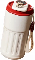 AFF 4211 Termohrnek LCD Coffee 450 ml, bílá